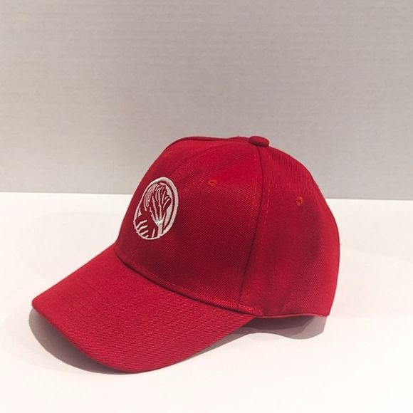 Velcro Red Hat: Original Agony Art Embroidery, Expressing Suffering and Soul - Picture 3 of 4